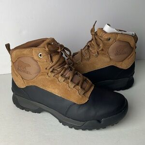 Sorel Buxton Lite Brown Ankle Boots